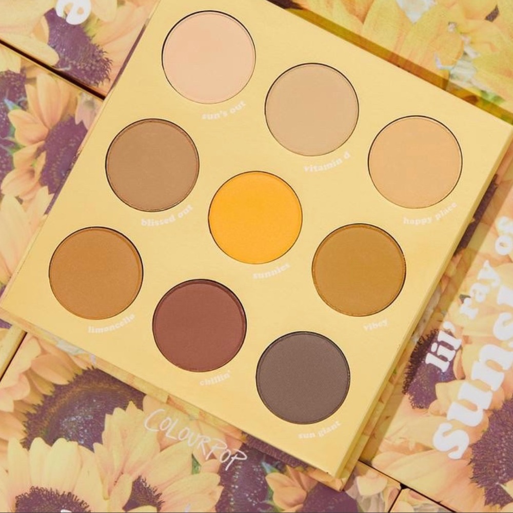 Colourpop Lil’ Ray of Sunshine Eyeshadow Palette